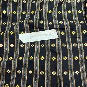 Vintage linen patterned fabric